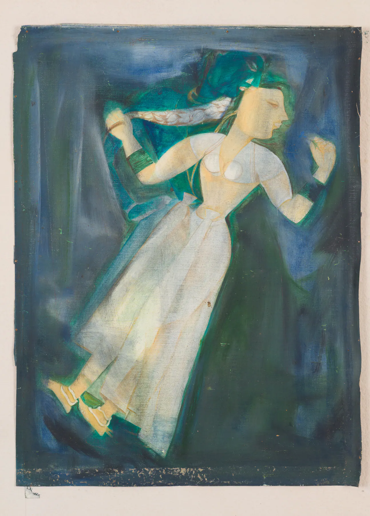 K.S. Vass Couple Sleeping painting
